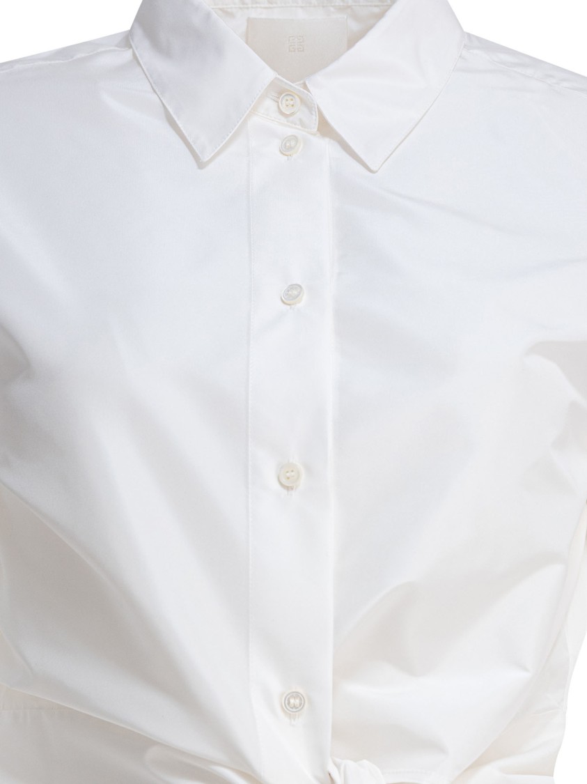 Givenchy Shirt With Bow In White