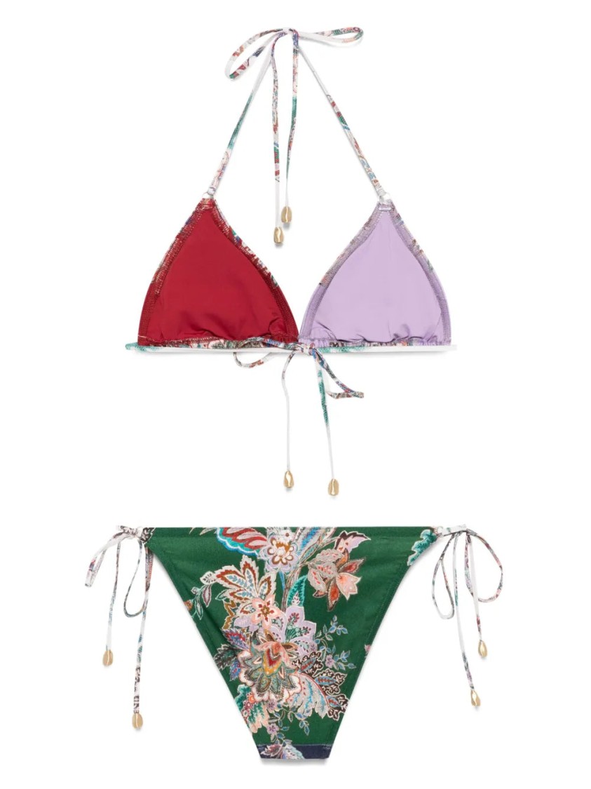 Zimmermann Rhiannon Swimsuit In Multi