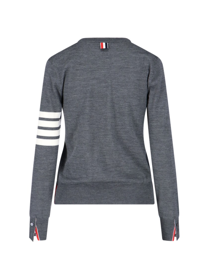 Thom Browne 4-bar Stripe Wool Sweater