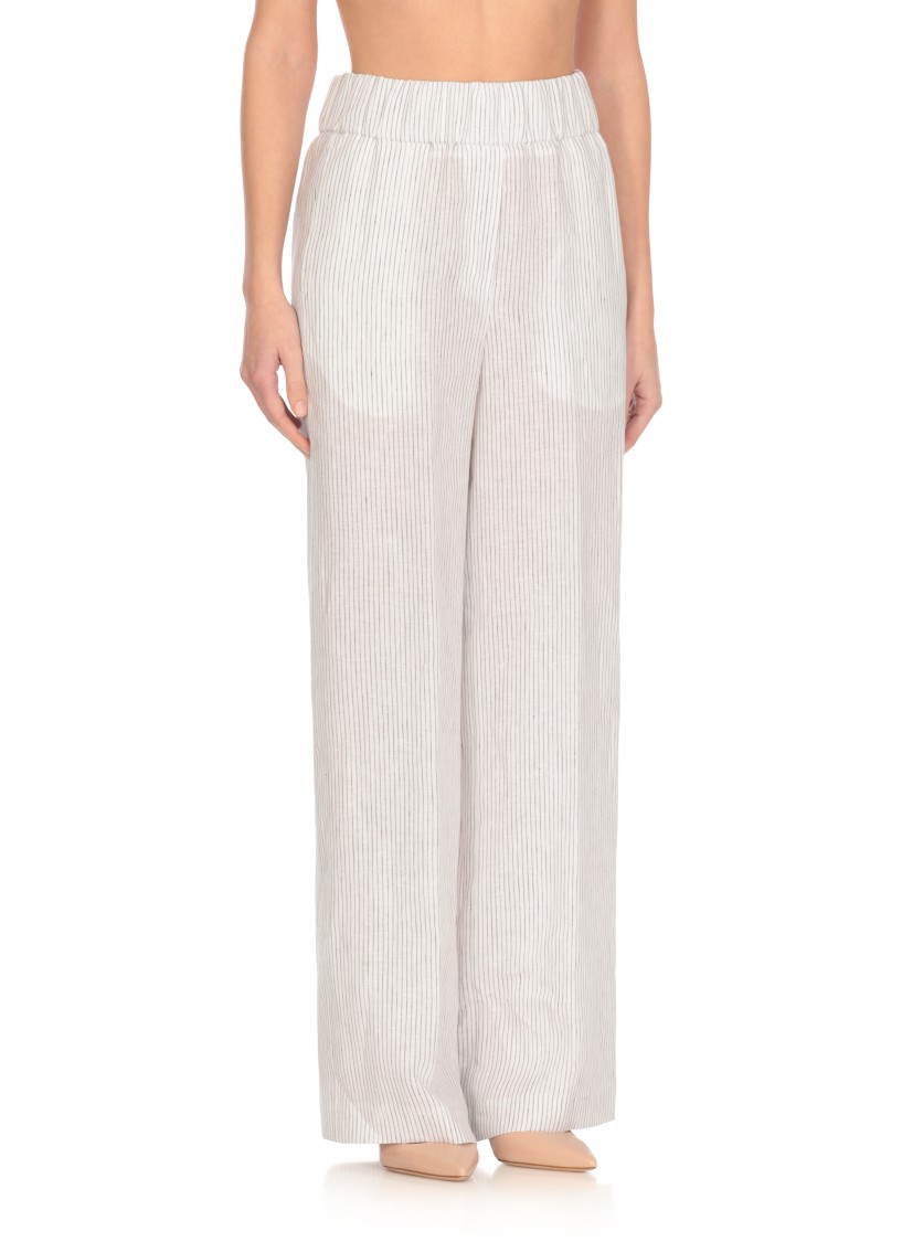 Peserico Trousers In White