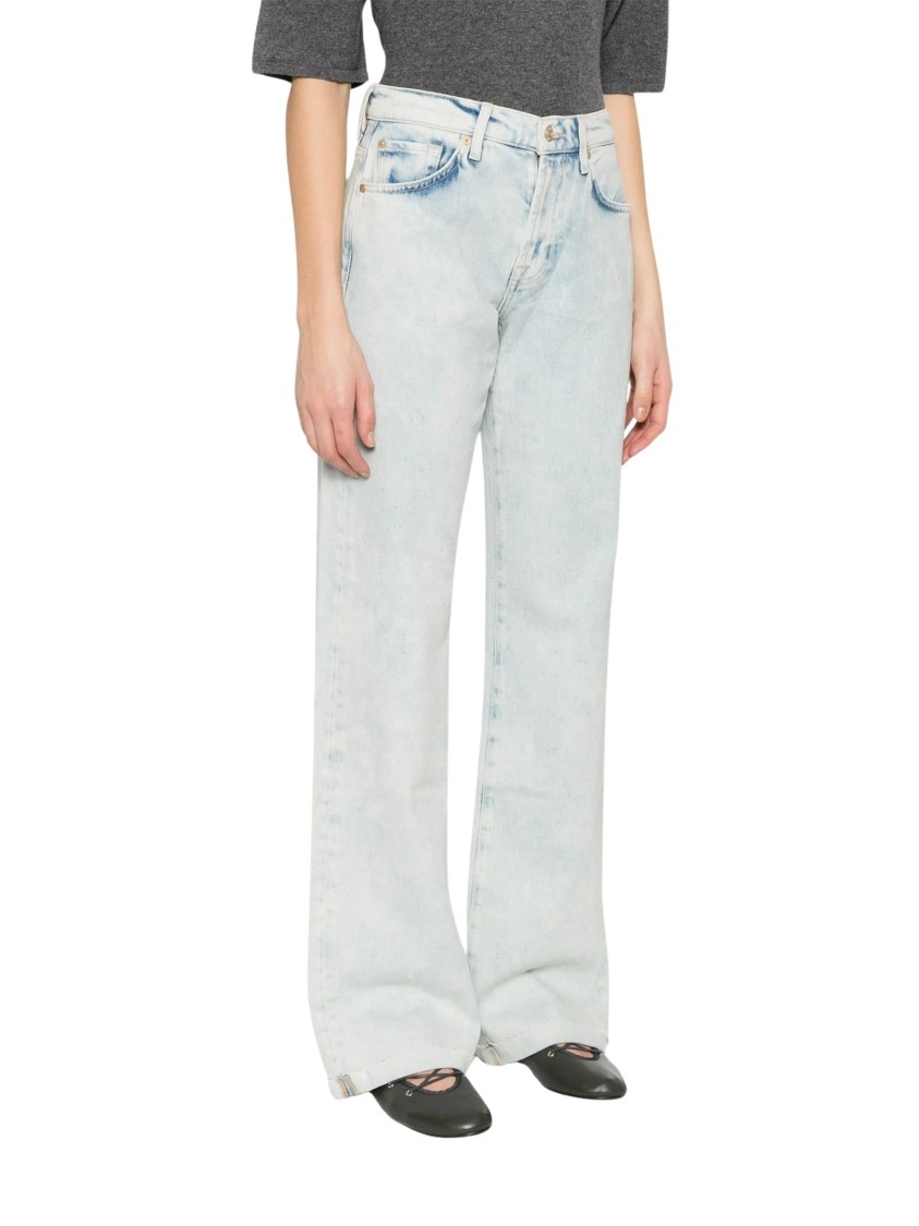 7 For All Mankind Relaxed Fit High-waisted Denim Trousers