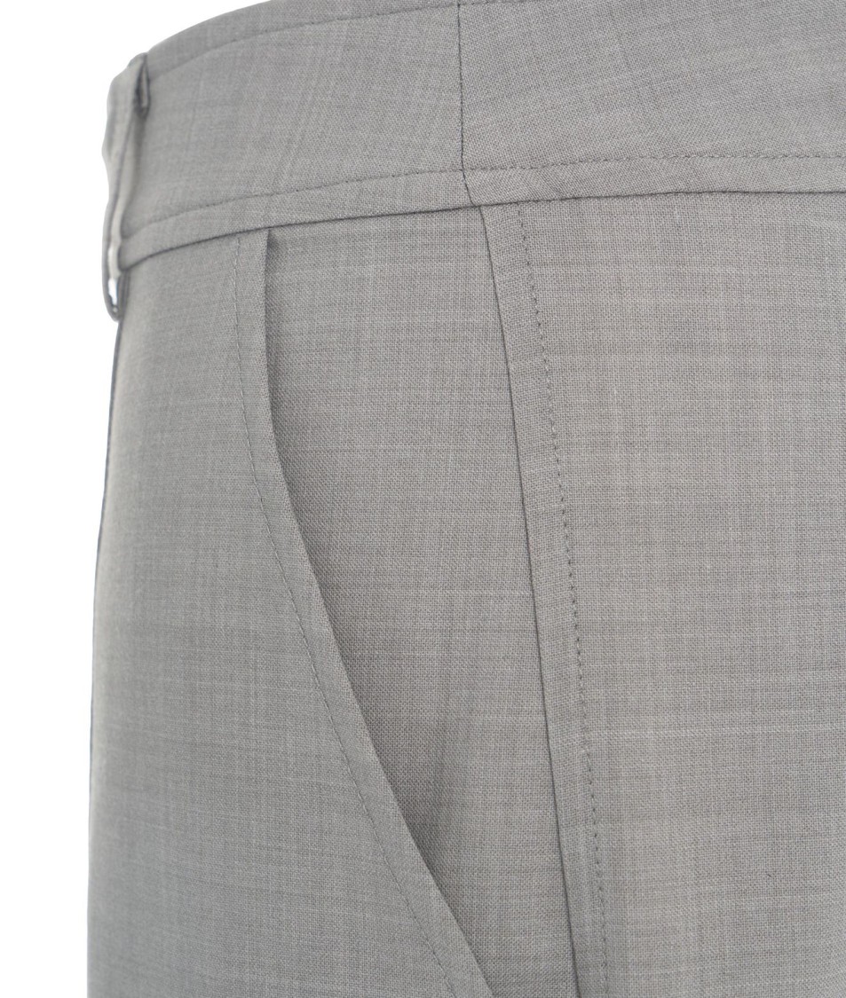 SEMICOUTURE SEMI COUTURE WIDE LEG PANTS WITH BUTTON DETAILS