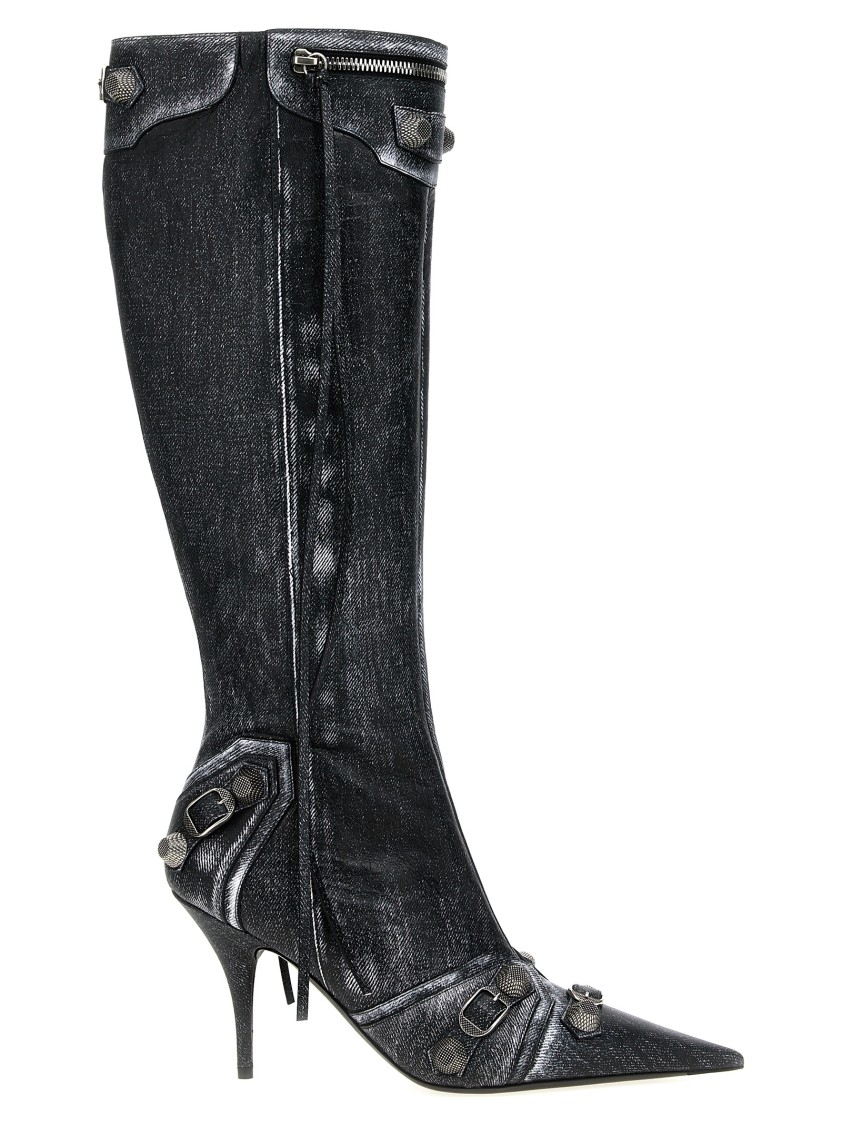 Balenciaga 'cagole' Boots In Black