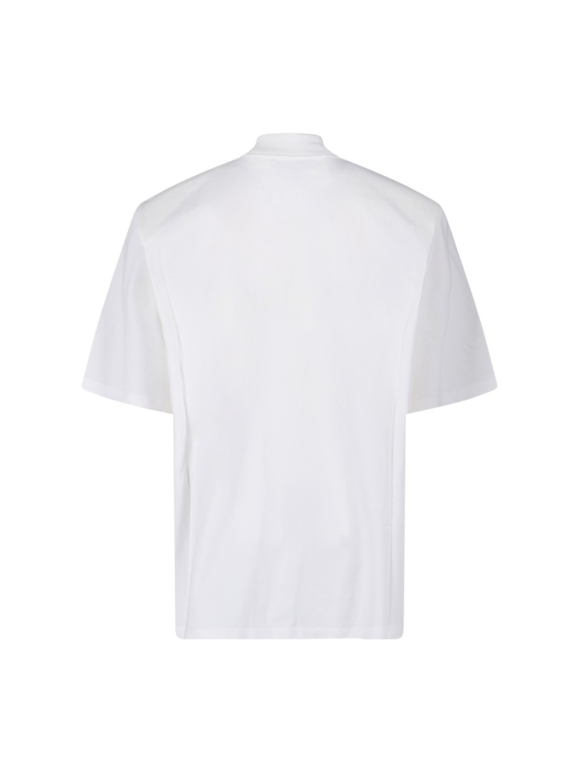 The Attico Boxy Cut White T-Shirt in White | THE LIST
