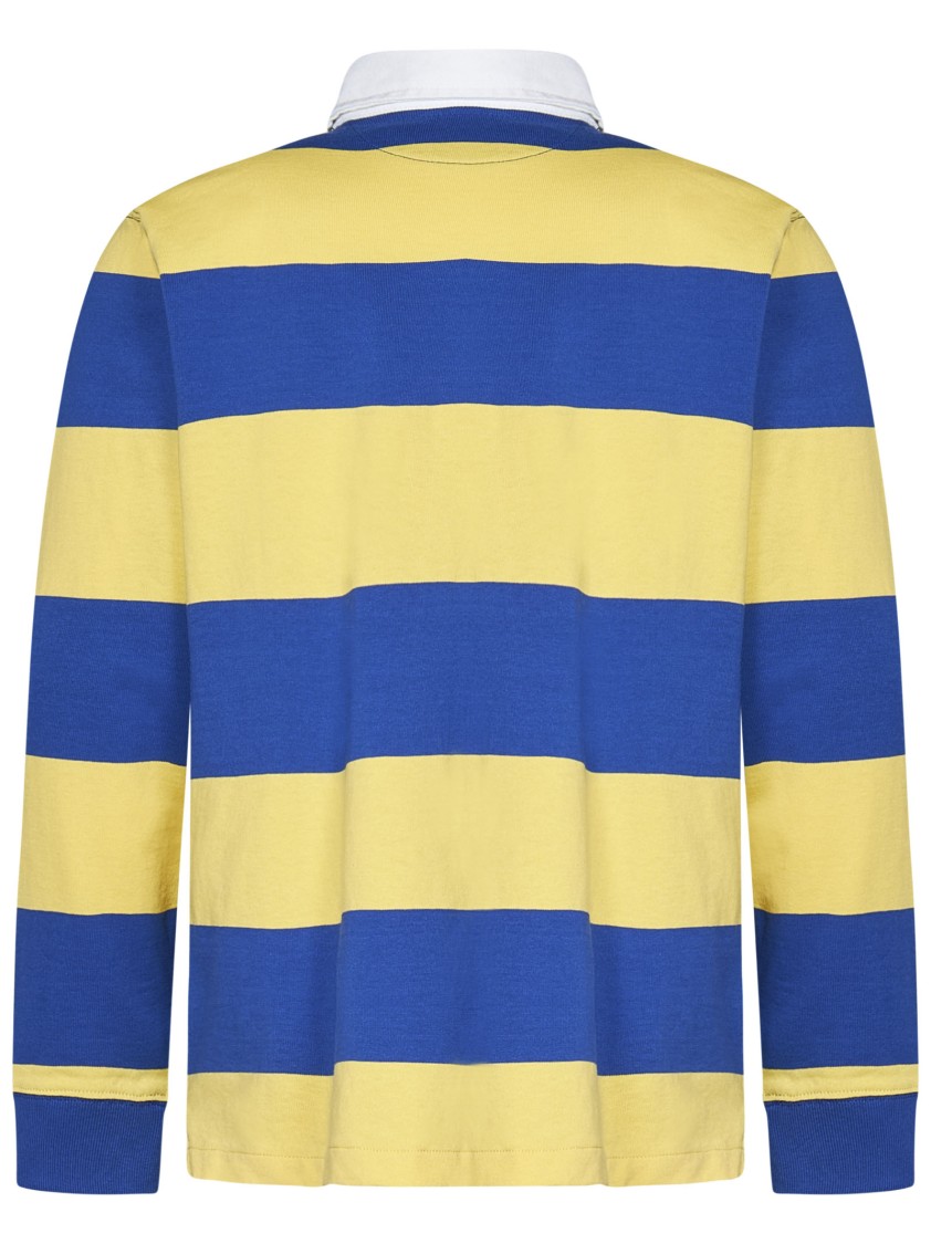 Shop Polo Ralph Lauren Long-sleeved Striped T-shirt