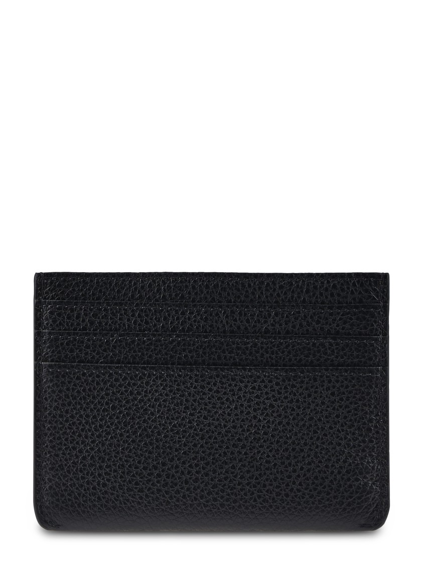 Marni Textured Wallet With Subtle Branding In Black