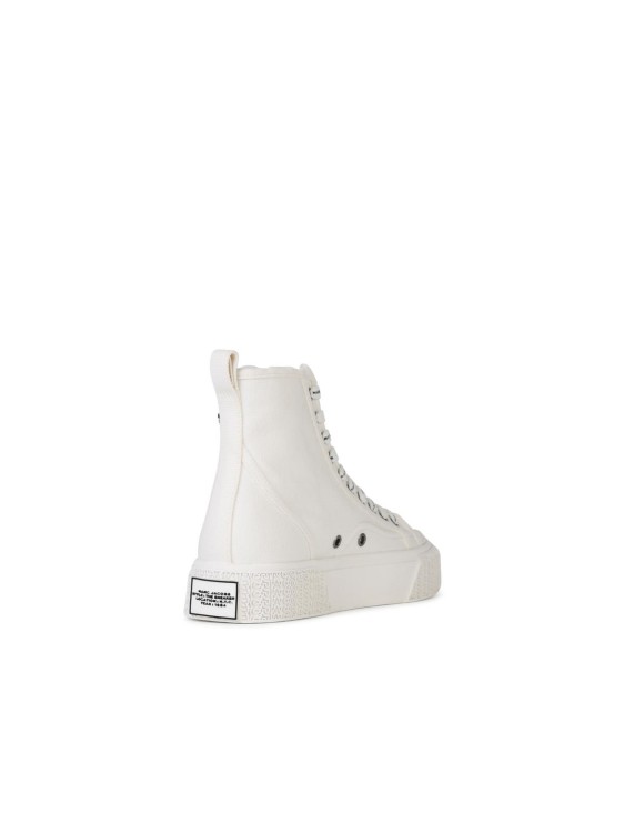 スニーカー The High Top Sneakers - Marc Jacobs - Cotton - White Marc Jacobs The Canvas High-Top Sneakers | Neiman Marcus