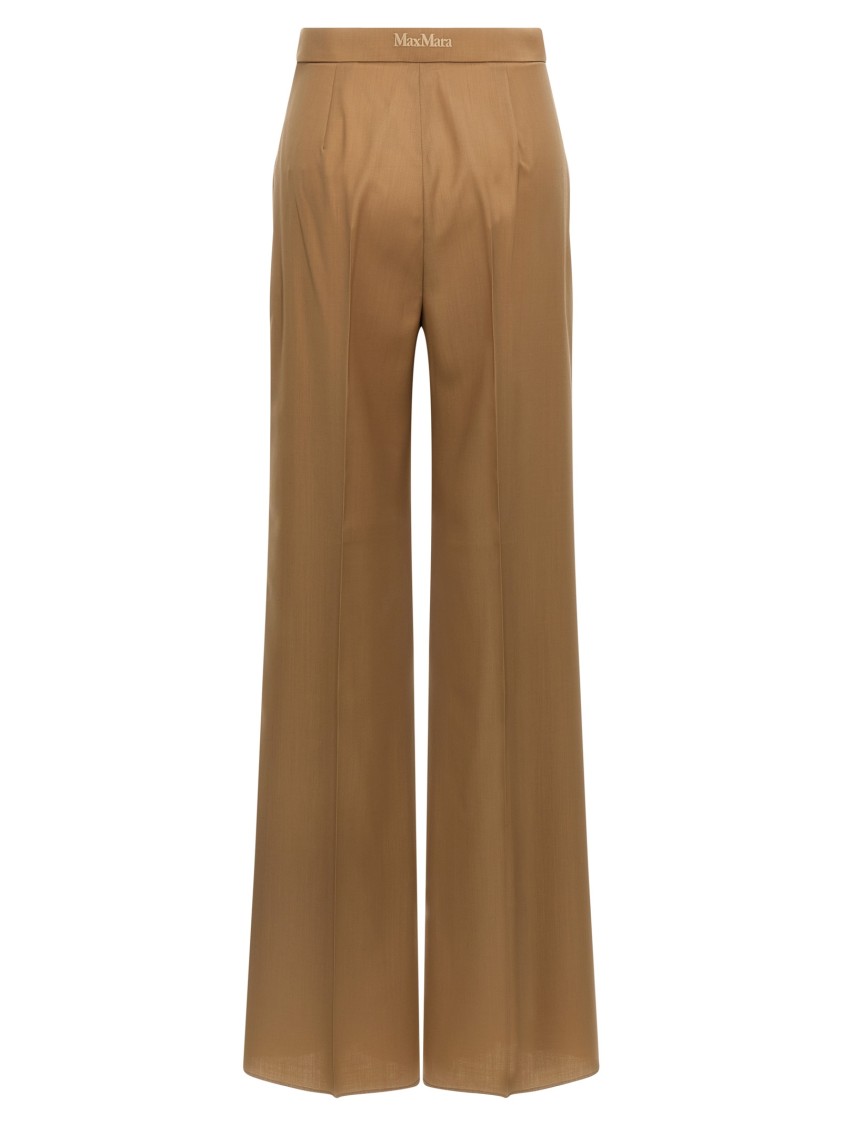 Max Mara 'fernet' Pants In Brown