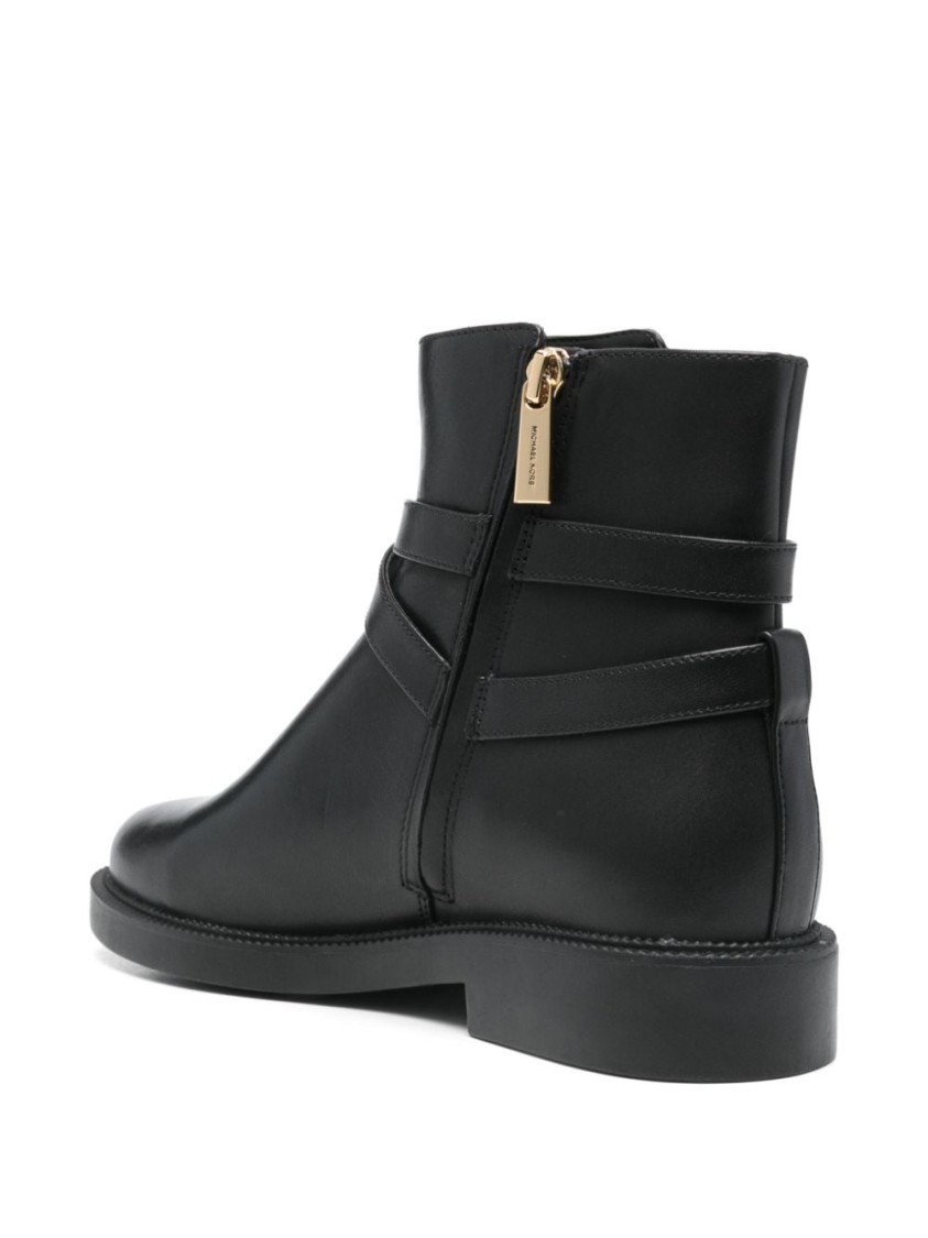 Michael Kors Abigail Flat Bootie In Black