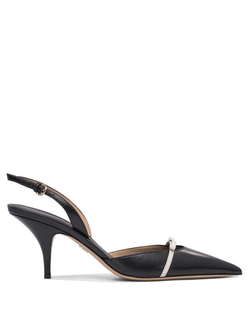 Ferragamo Pointed Toe Heeled Shoes In Black