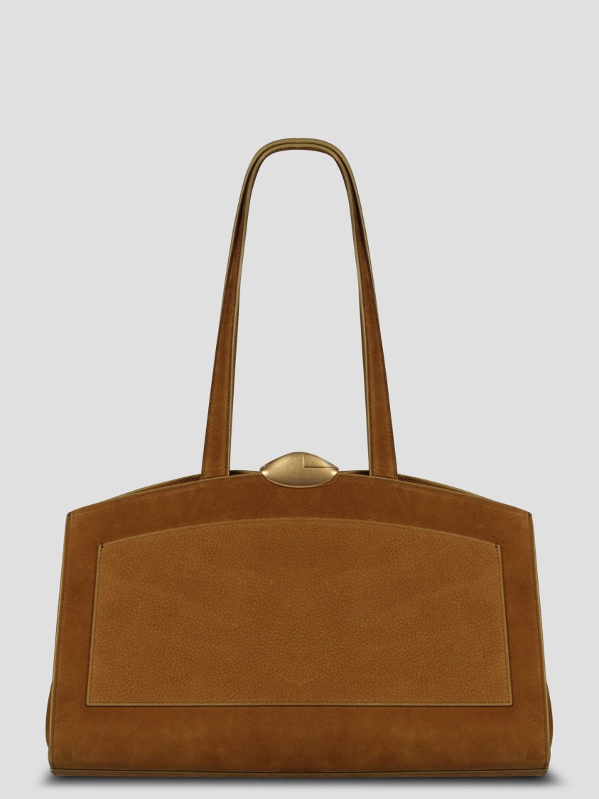 Shop Benedetta Bruzziches Serena Shoulder Bag In Brown