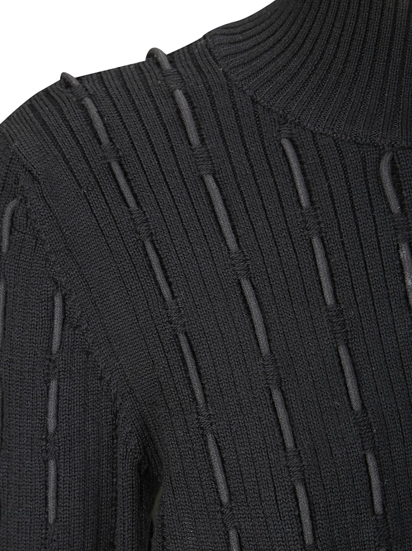 Institution Wool Sweater In Black