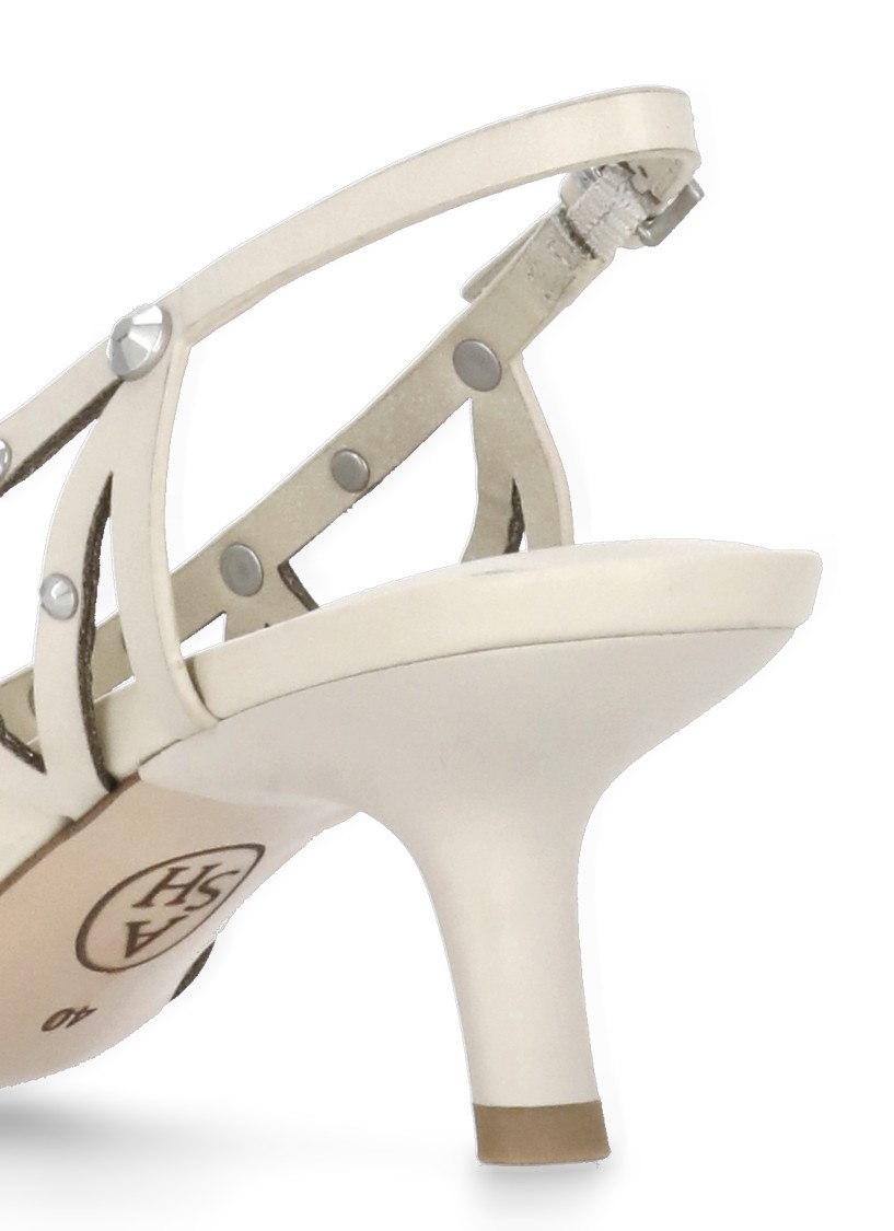 Ash Ivory Bizarre Slingback In Neutral