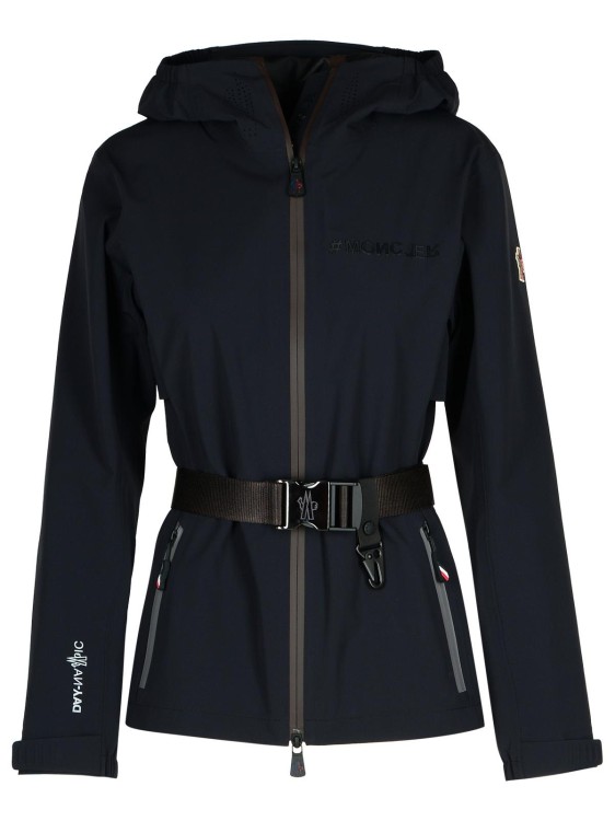 Moncler Grenoble Fex' Black Nylon Blend Jacket | THE LIST