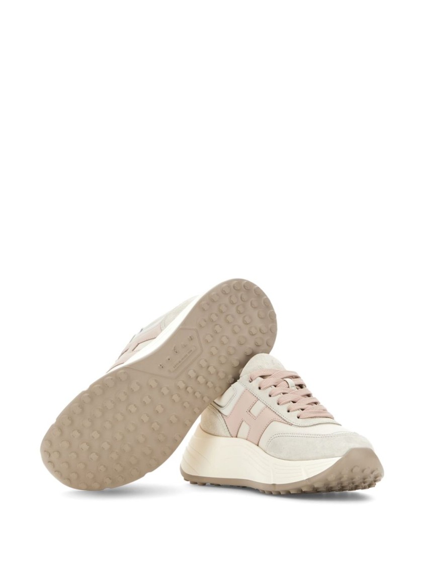 Hogan Hi-fi Low-top Sneakers In Neutrals