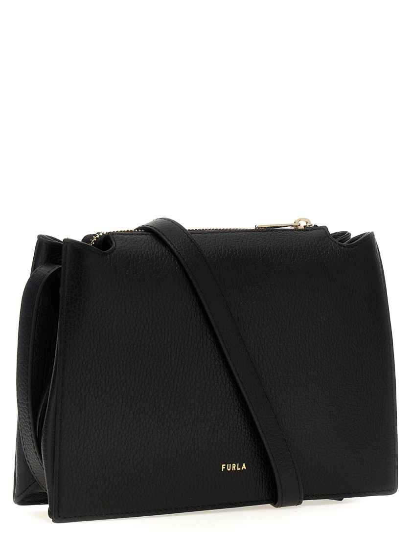 Furla 'nuvola S' Crossbody Bag In Black