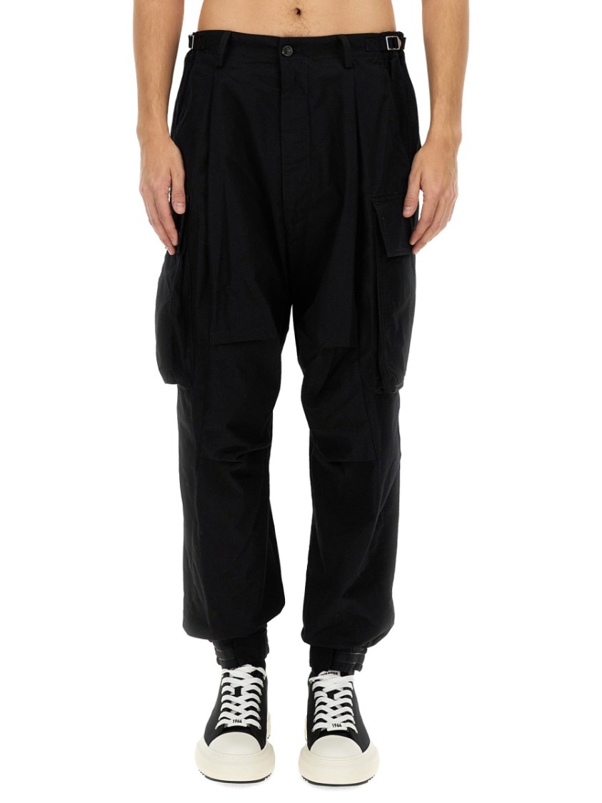 Shop Dsquared2 "icon New Generation" Cargo Pants In Black