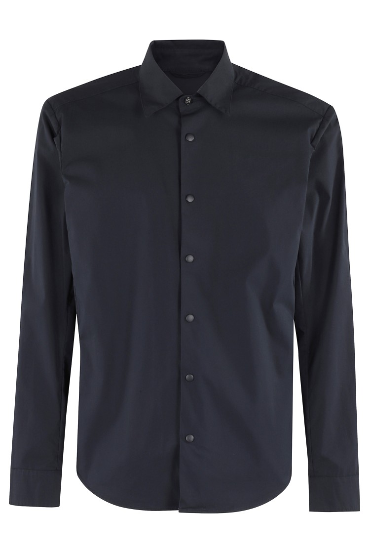 Shop Aspesi Arch Shirt In Blue