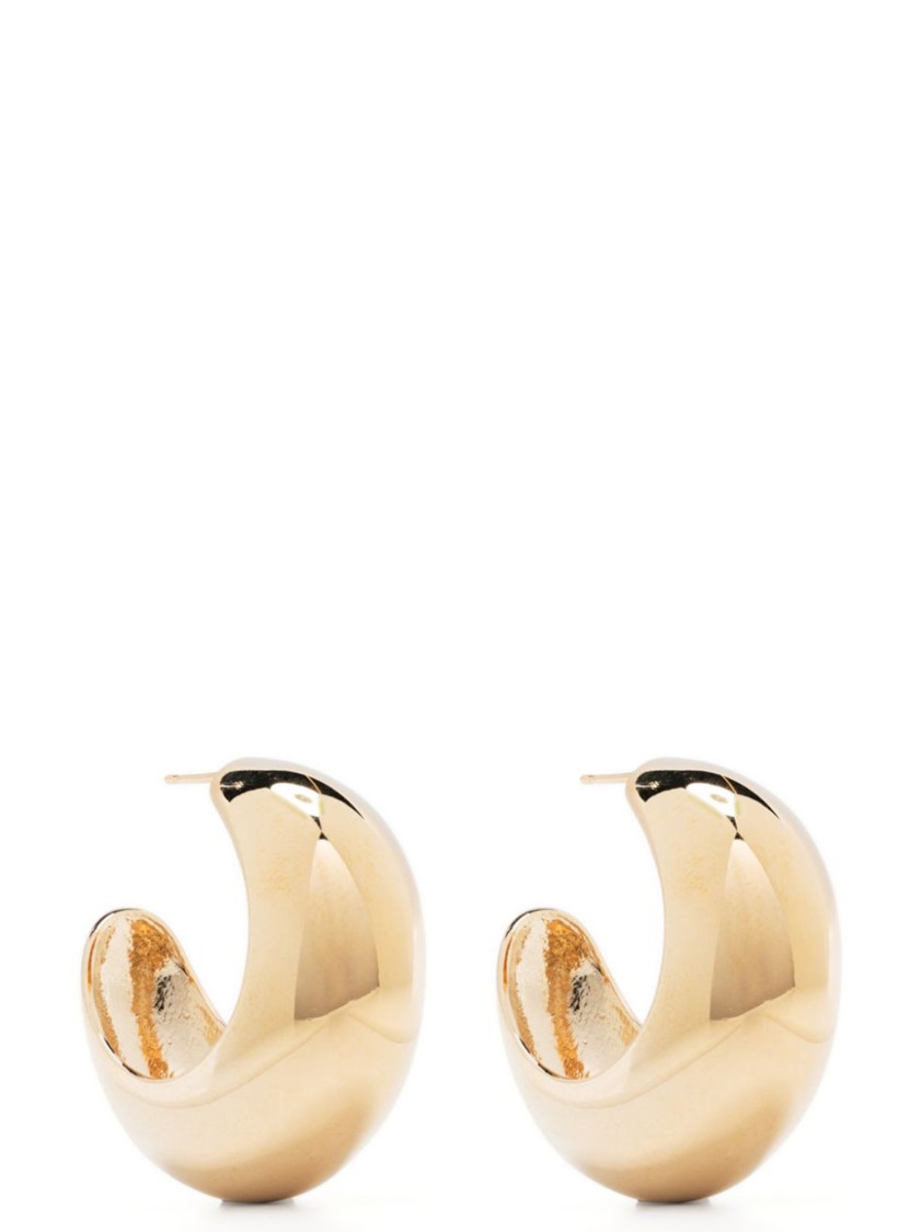 Isabel Marant 'shiny Crescent' Earrings In Gold