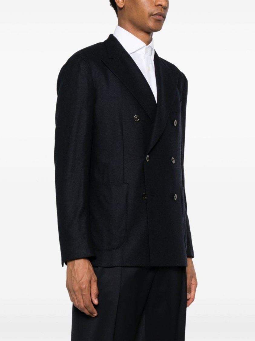 Boglioli Single Breasted Blazer In Blue