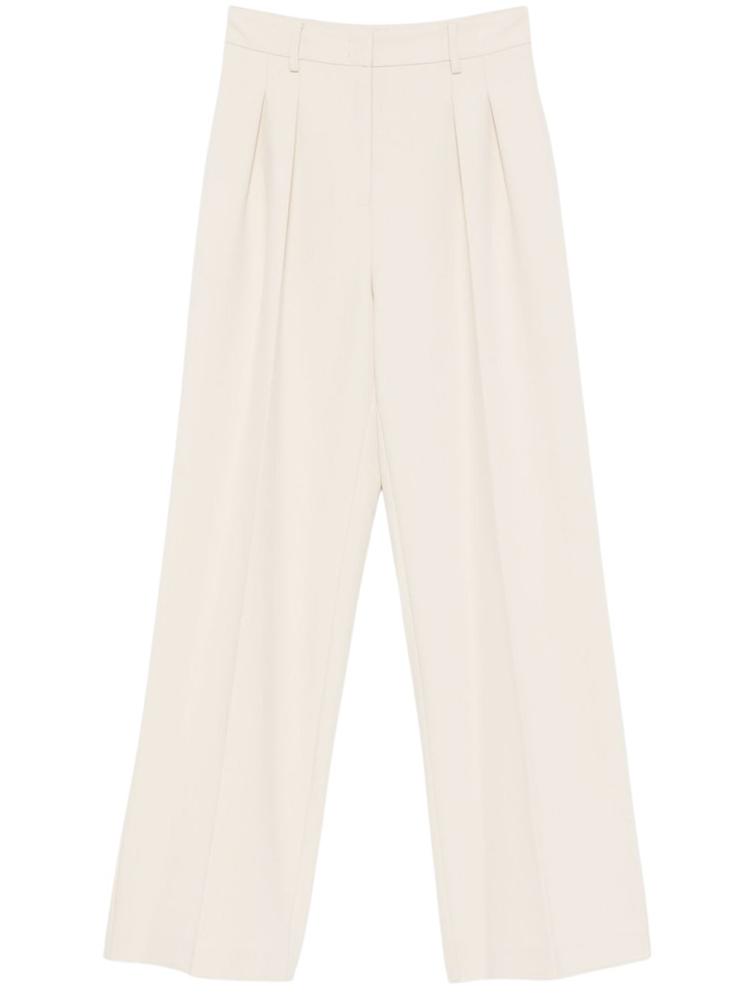 Patrizia Pepe Light Beige Tailored Pants In Neutrals