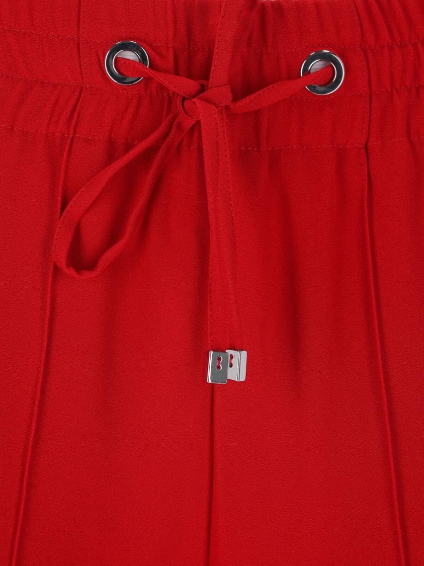 Shop Seafarer Straight Leg Sporty Pants With Drawstring Waist In Red
