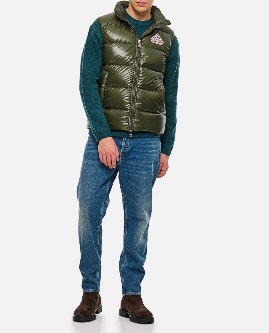 Pyrenex John Padded Gilet In Green