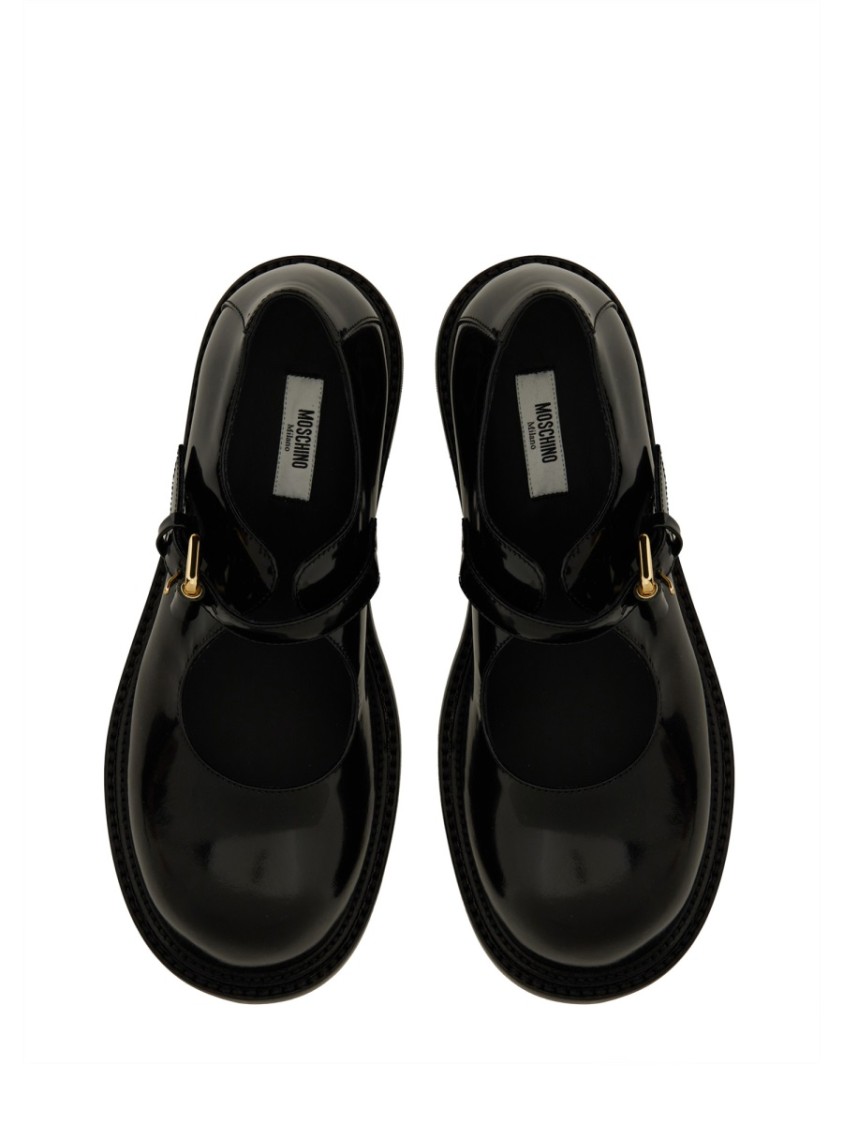 Moschino Mary Jane Olivia In Black