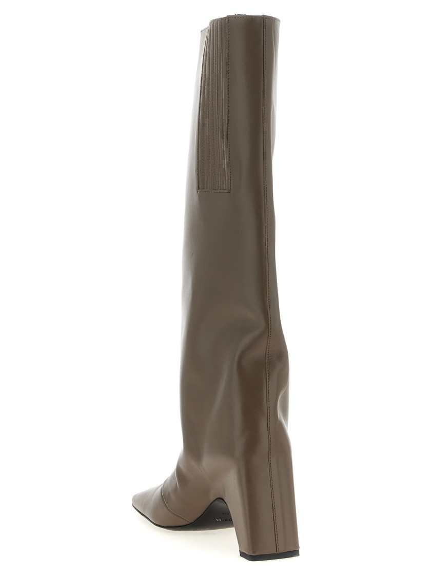 Coperni Bridge Boots In Brown