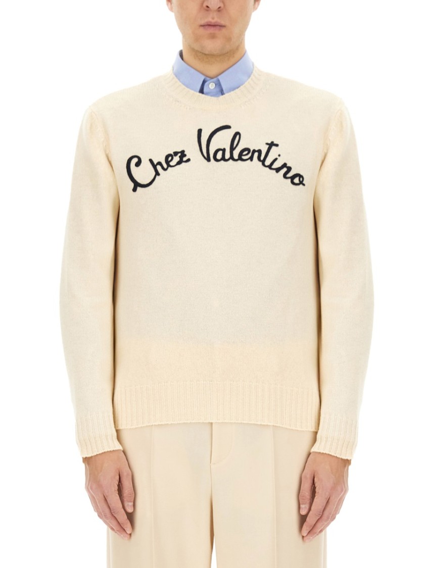 Valentino Embroidered Sweater