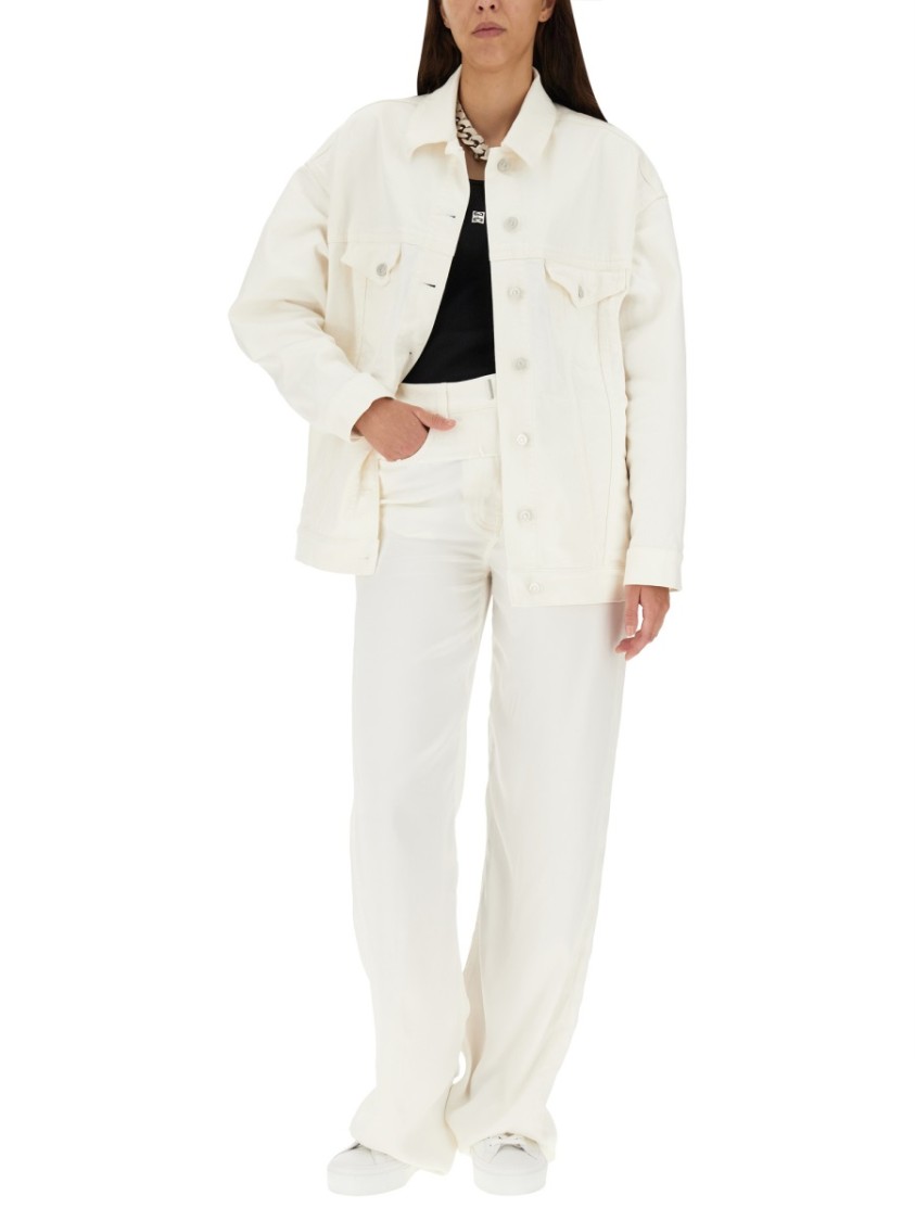Givenchy Women Oversized Denim Jeans