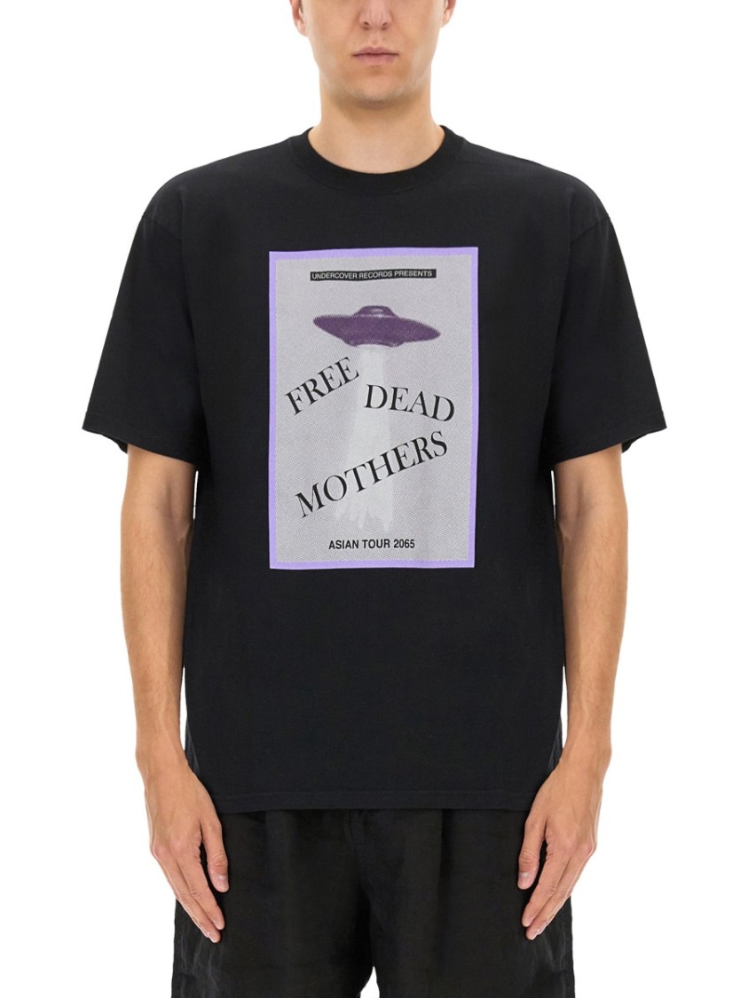 Undercover Uc1e3808 Free Dead Mothers Us Record Short Sleeve T-shirt