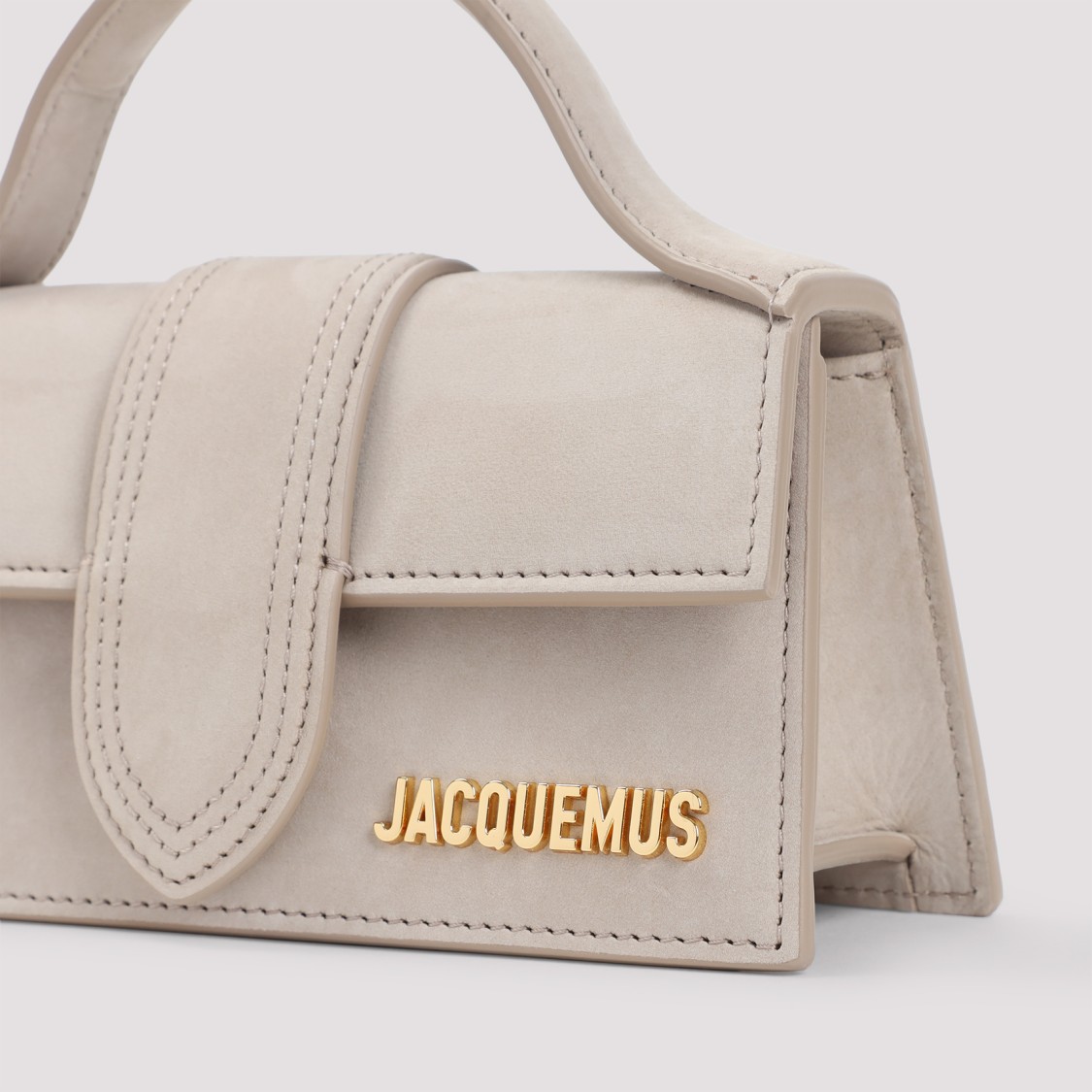 Jacquemus Le Bambino Dark Beige Handbag In Neutral