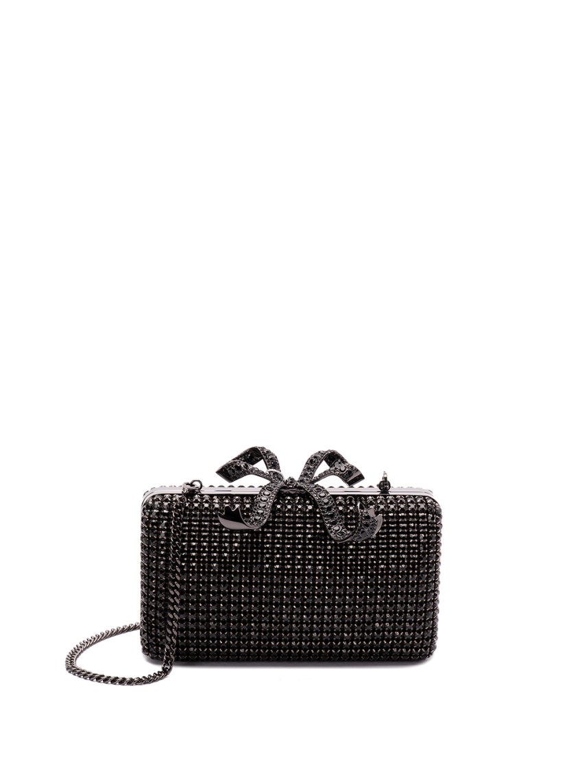 Self-portrait `crystal Box` Clutch Bag