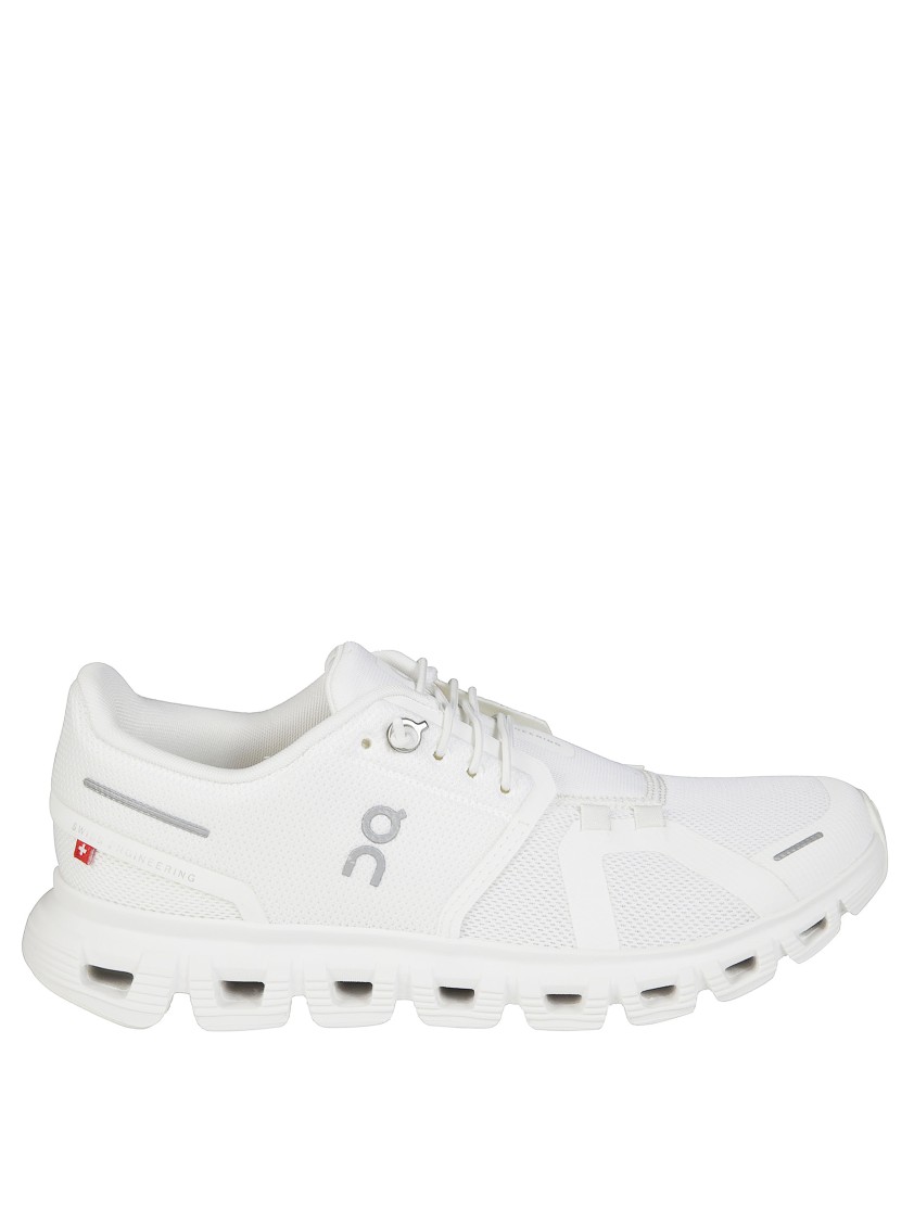 On Running Cloud 6 Sneakers In White