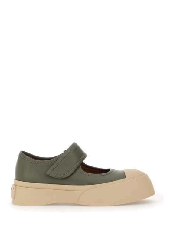 Marni Mary Jane Sneakers in Green | THE LIST