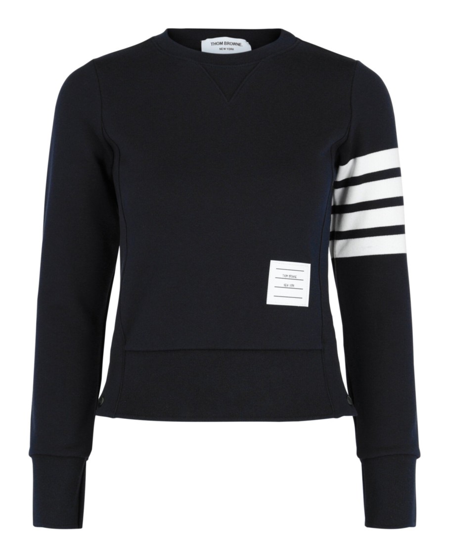 Thom Browne Classic Loopback 4-bar Sweatshirt