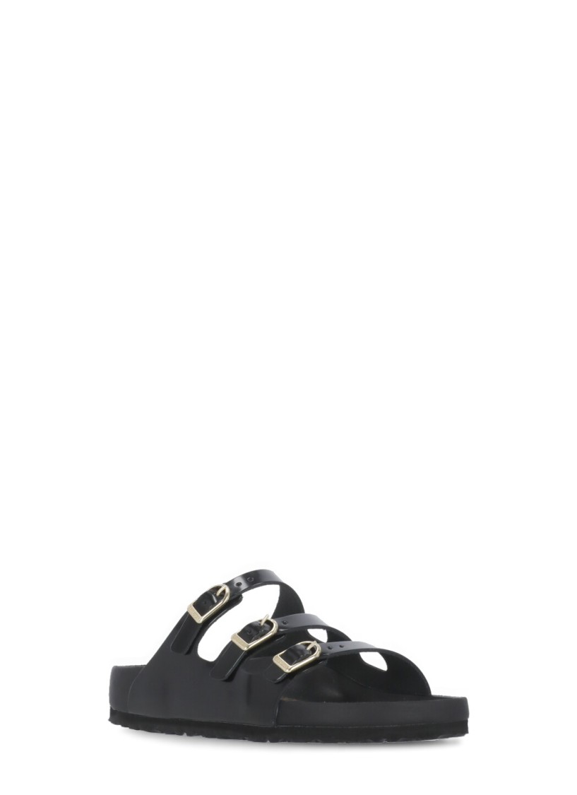 Birkenstock Florida Dbuckle Exquisite Shine Fit S Shoes