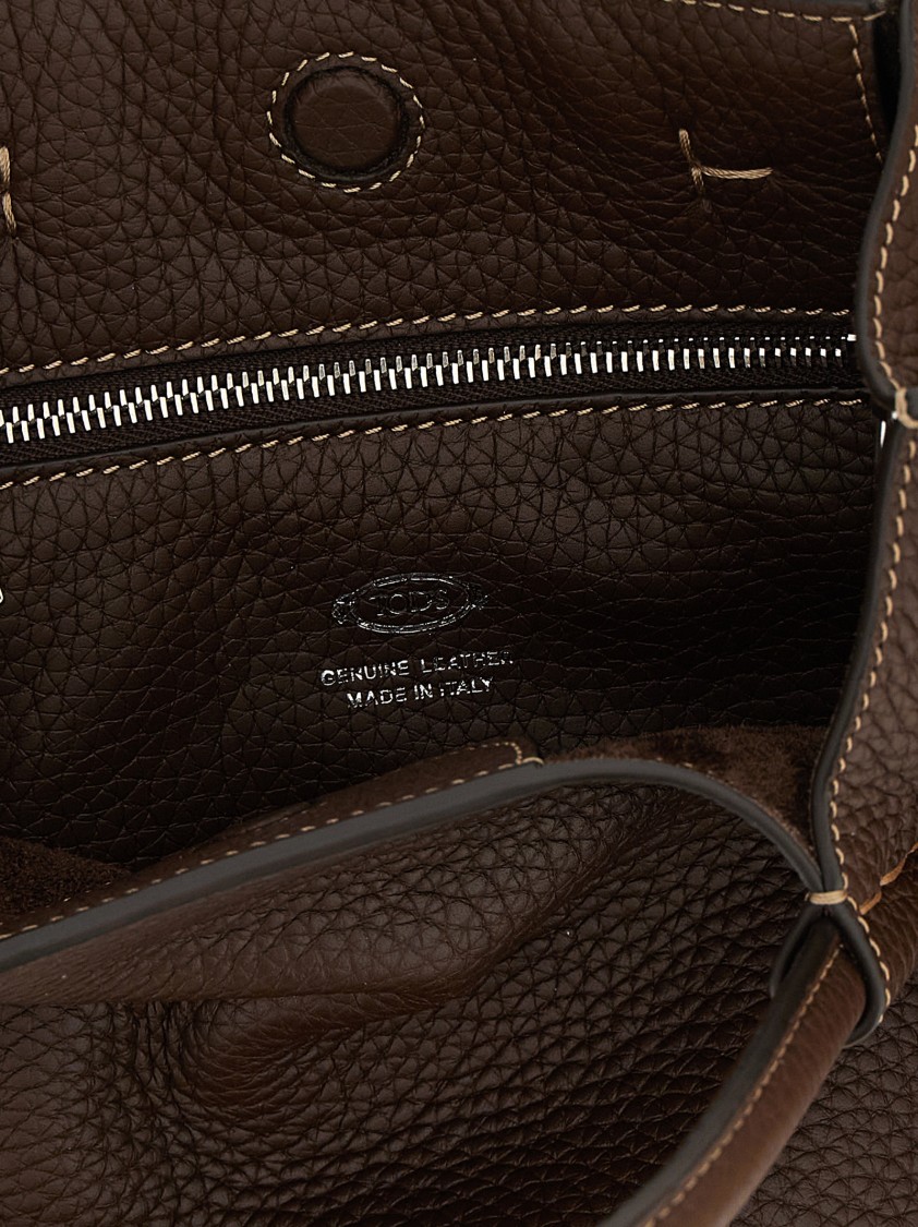 Tod's Buz' Small Handbag In Brown