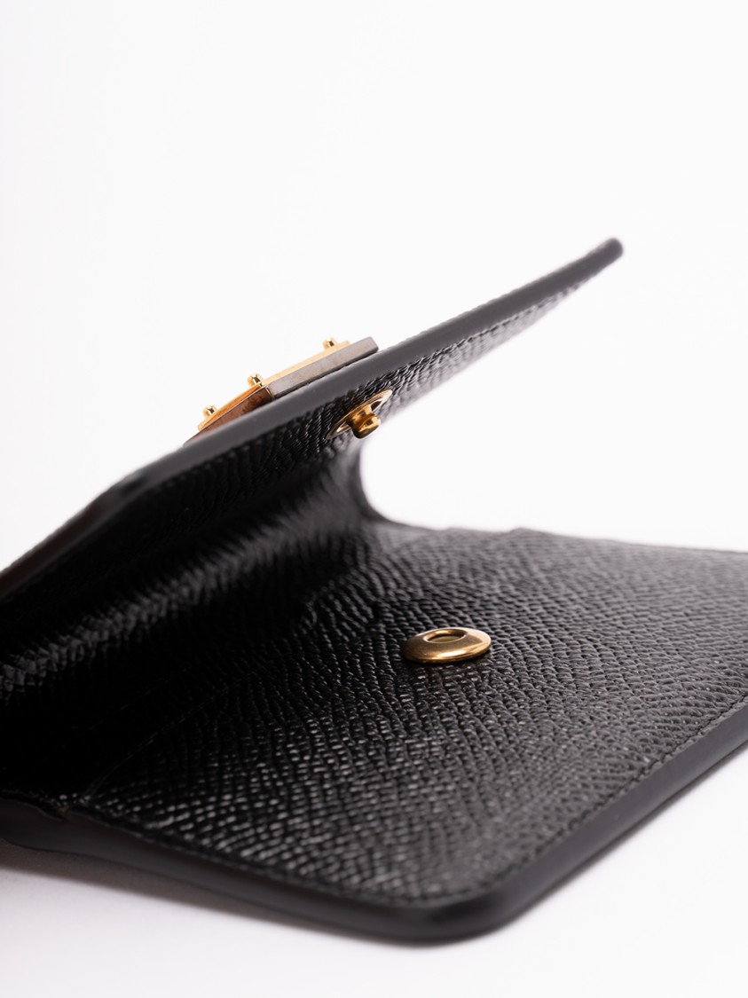 Dolce & Gabbana Dauphine Card Holder In Black