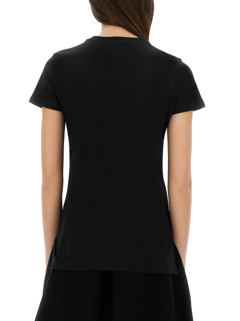 Shop Vivienne Westwood "halftone Orb" T-shirt In Black