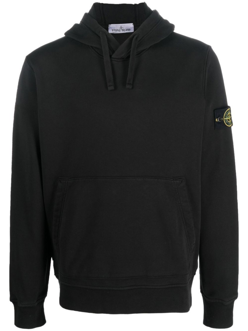 Stone Island Sweaters In Black