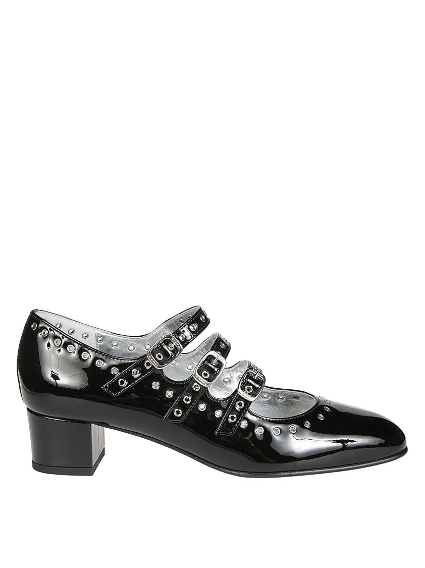 パンプス Carel Glossy Patent Mary Jane Shoes Carel Glossy Patent Mary Jane Shoes In Black | ModeSens