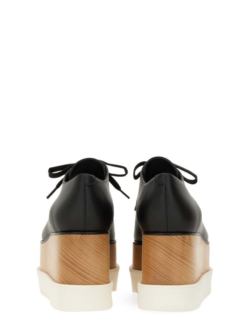 Stella Mccartney Women Lace-up Elyse In Black