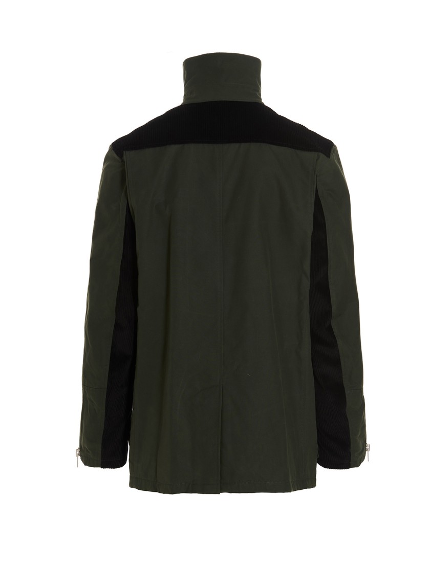 Department Five Department 5 'middle Barbour' Jacket In Black