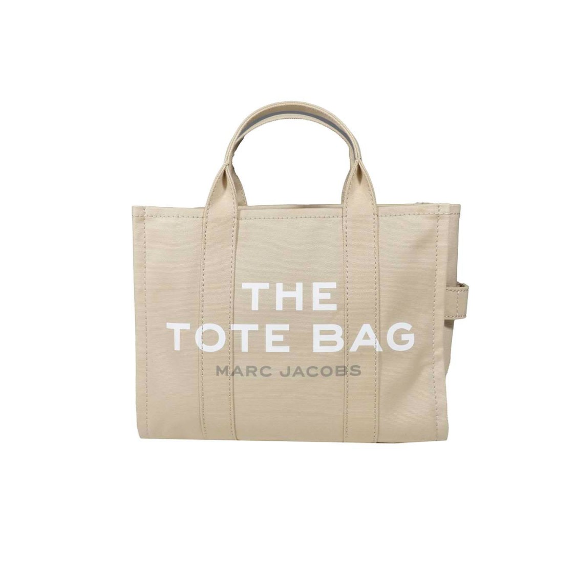 Marc Jacobs Medium Beige Canvas Tote Bag In Neutrals