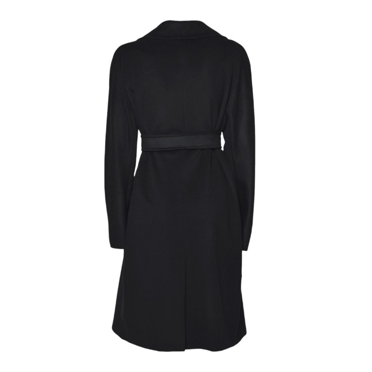 Max Mara Corte Coat Long in Black | THE LIST