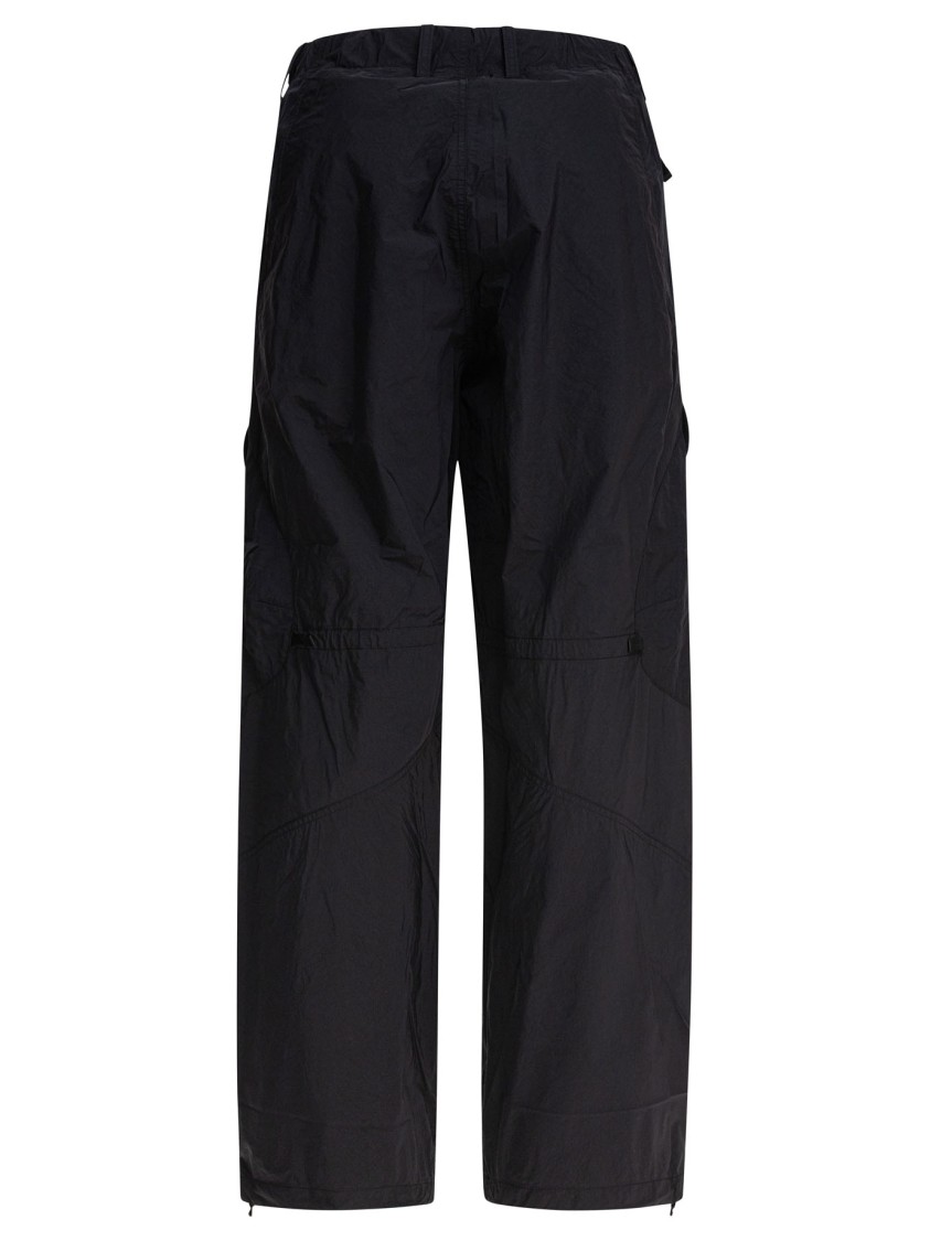 Goldwin Helicoid" Cargo Trousers In Black
