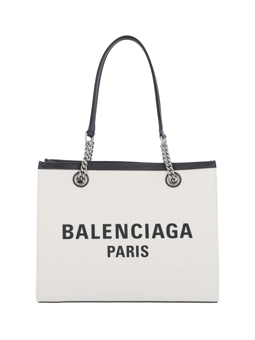 Balenciaga Mini Duty Free Canvas Tote Handbag