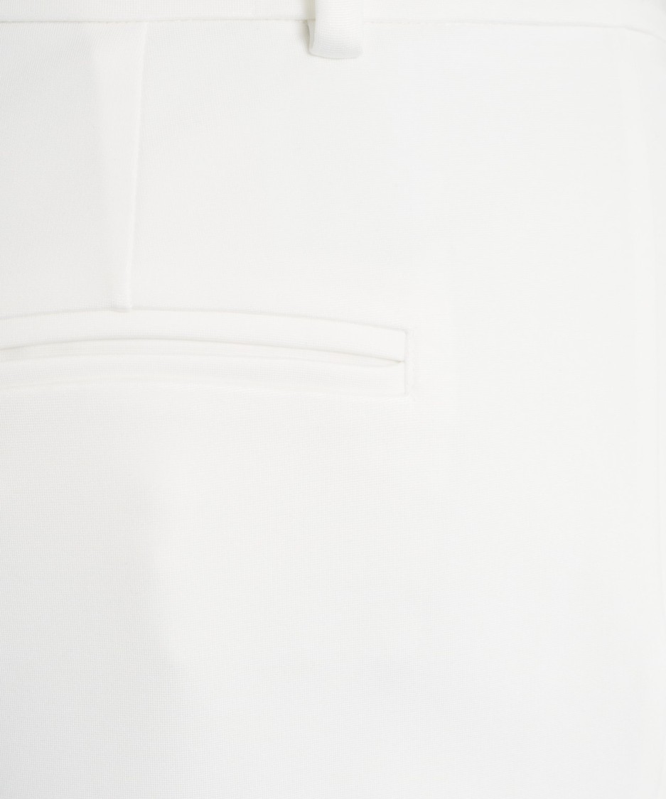 Pinko White Skinny Trouser In White